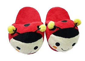 Infispace#174; Kid's Lady Bug Theme Anti-slip Plush Home Slippers-thumb2