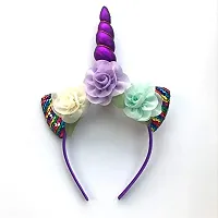 Infispace#174; Girl's Unicrn Theme Party Crown Headband (Multicolor)-thumb1