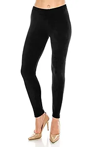 INFISPACE Women's Skinny Fit Jegging (SHAD33-600_Black_Free Size)-thumb3