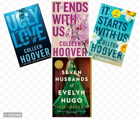 IT end with us + It start with us + The seven Husband + Ugly Love ( best 4 books combo in best Deal )