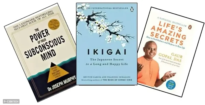 ikigai + the power of your subconscius mind (english + peparback