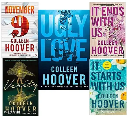 Ugly Love + November 9+ It start with us + It end with us + Verity ( best 5 books collen hoover combo )-thumb0