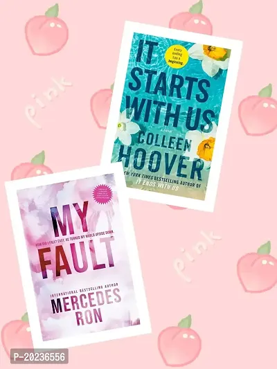 my fault + it starts with us (best of 2 book combo)paperback