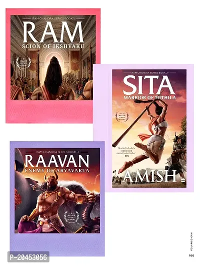 Ram + Sita + Raavan (best of 3 book combo by amish paperback)