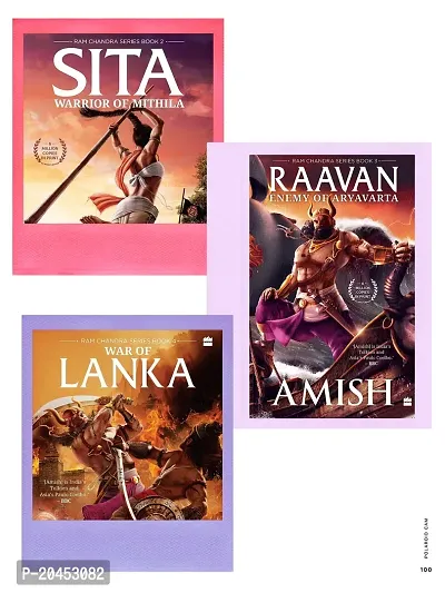 Sita + Raavan + Lanka (best of 3 book by amish paperback)