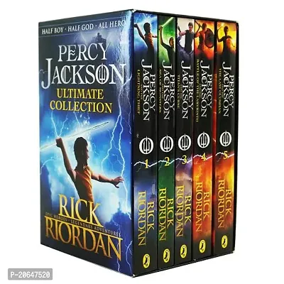 PERCY JACKSON-5 BOOK SET COMBO BY RICK RIORDAN [PAPERBACK]