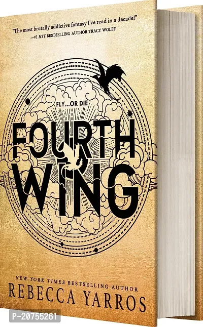 fourth wing by REBECCA YARROS [HARDCOVER]-thumb0
