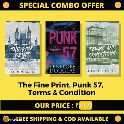 THE FINE PRINT + PUNK 57 + TERMS AND CONDITIONS [BEST OF 3 BOOK COMBO PAPERBACK]