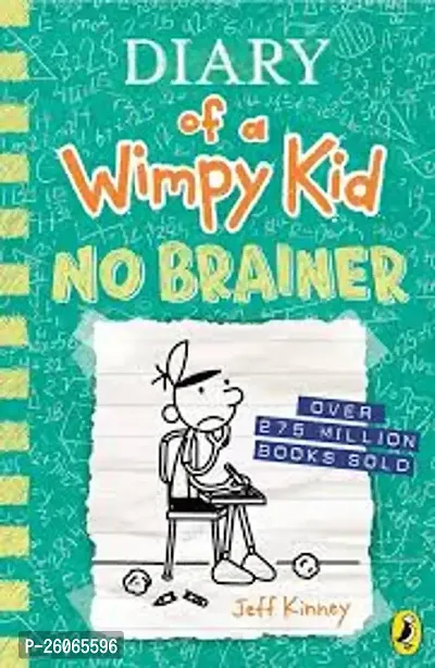 Diary of a Wimpy Kid: No Brainer Book by Jeff Kinney-thumb0