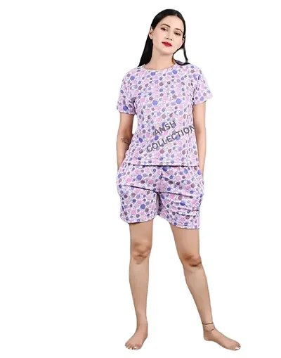 Must Have Cotton Blend Night Suits Women's Nightwear 