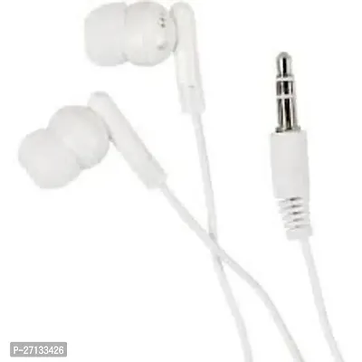 Modern Buds 2 Wired In Ear Headphone With Mic -White-thumb0