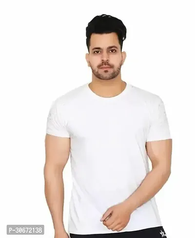 Men Coller Neck Printed Polo Neck Tshirt-thumb0