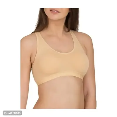 Buy Women's Air Bra, Sports Bra, Stretchable Non-Padded Non-Wired Seamless  Bra, Free Size (Fits Best - Size 28 to 38) Skin n RED Online In India At  Discounted Prices