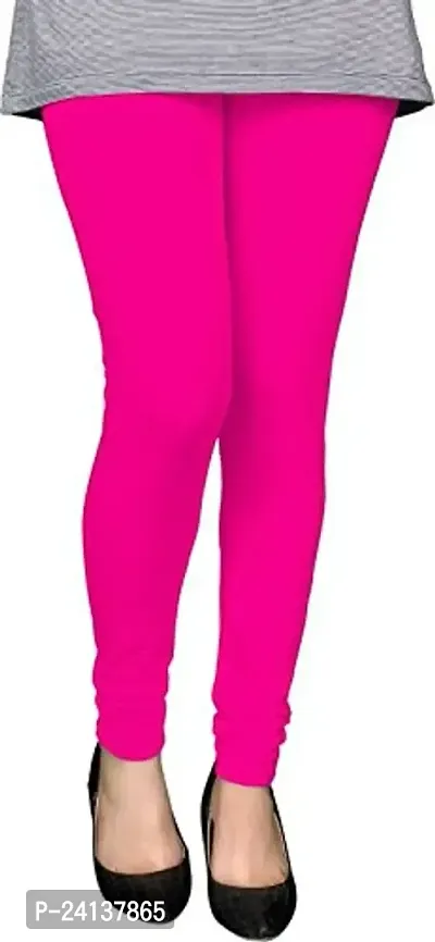 Lavania Women Sporting Leggings Sexy Bandage Leggins Fitnes Sports Gymnastics Active Pants Candy Color Solid Leggings in (LL_06-Rani) Pack of 1 (Size: 40)