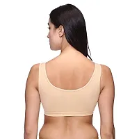 Beauty Plus Women's Air Bra Wirefree Pack of 2 Skin-thumb1