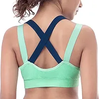 Beauty Plus Womens Padded Yoga Sports Bra Tops (Pack of 1)-thumb1