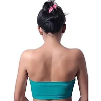 Beauty Plus Womens Spandex Strapless Non-Padded Tube Bra Wire-Free (Combo of 3)-thumb2