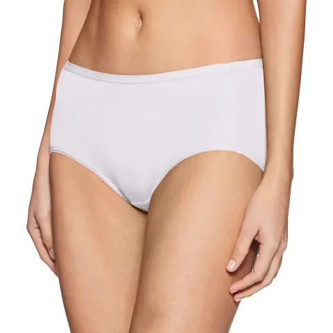 Jockey 1809 Women's Full Coverage Micro Modal Elastane Stretch High Waist Full Brief with Exposed Waistband and StayFresh Treatment