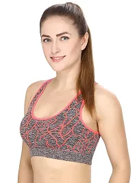 Beauty Plus Women's Shoulder Straps Breathable Sports Push-up Shockproof Bra (36)-thumb2