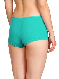 Jockey Women's Cotton Boyleg (Pack of 1) (Bhar1433_Teal_S)-thumb2