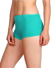 Jockey Women's Cotton Boyleg (Pack of 1) (Bhar1433_Teal_S)-thumb1