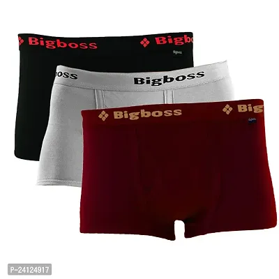 Buy Dollar Bigboss Men's Cotton Trunks (BB-MT-BL-GM-MR-90_Color May  Vary_90cm) Online In India At Discounted Prices