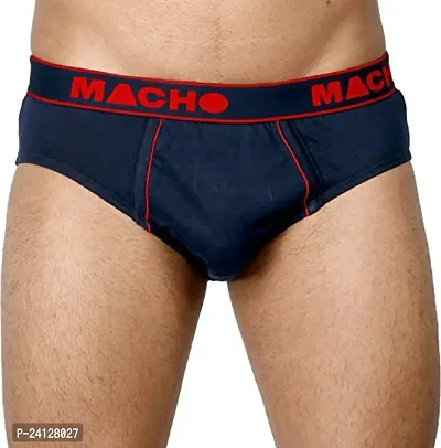 Macho Men's Cotton Briefs (Pack of 5) (Bhar4046_P223_Multicolour_80 CM)