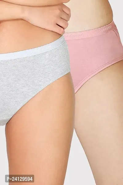 Van Heusen Women Antibacterial Cotton Hipster Panty - Pack of 2-thumb3