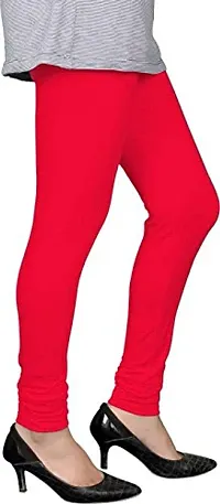 Lavania Women Sporting Leggings Sexy Bandage Leggins Fitnes Sports Gymnastics Active Pants Candy Color Solid Leggings in (LL_13-RED) Pack of 1 (Size: 46)-thumb1