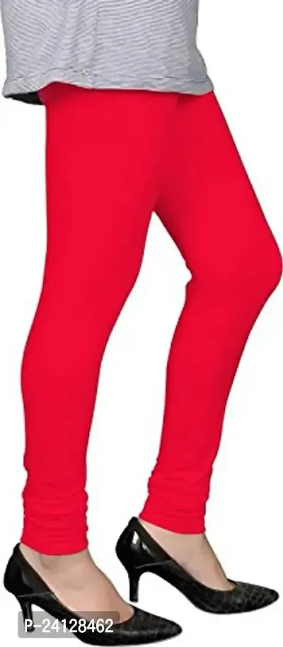 Lavania Women Sporting Leggings Sexy Bandage Leggins Fitnes Sports Gymnastics Active Pants Candy Color Solid Leggings in (LL_13-RED) Pack of 1 (Size: 46)-thumb2