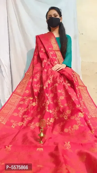 Latest Attractive Cotton Silk Dupatta for Women