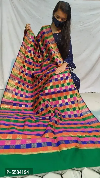 Latest Attractive Cotton Silk Dupatta for Women