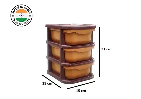 Small Size Plastic Storage Organize(19*15*21 Cm)-thumb1