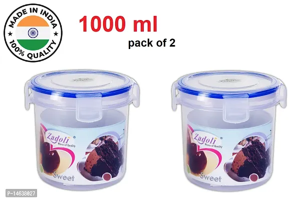 Airtight Jar  Container-1000 ml 2 pcs-thumb3