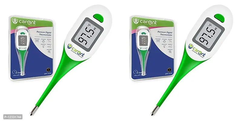 Waterproof Flexible Tip Digital Thermometer for Body Fever Kids Adults And Babies Thermometer-4326-Pack Of 2