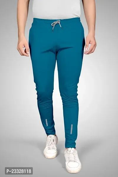 Stylish Lycra Solid Track Pant For Men