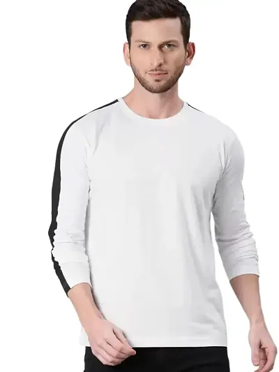 SHOPHOLIC | Cotton Blend Long Sleeve Round Neck | T-Shirt for Men & BOY