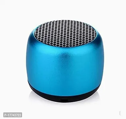 Super Ultra Mini Boost Wireless Portable Bluetooth Speaker Built-in Mic High Bass Selfie Remote Control Button Low Harmonic Distortion for All mobiles and Device-thumb0