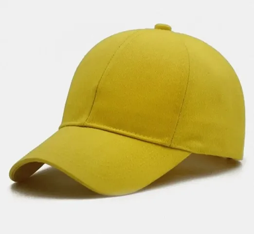Baseball Cotton Plain Adjustable caps for Men and Women