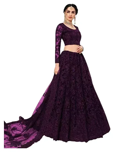 Classic Embroidered Lehenga Cholis with Dupatta