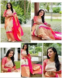 Sareeko Premium Soft Silk Saree | Indian Ethnic Wear | Traditional Women's Wedding Piece Bollywood Designer-thumb4