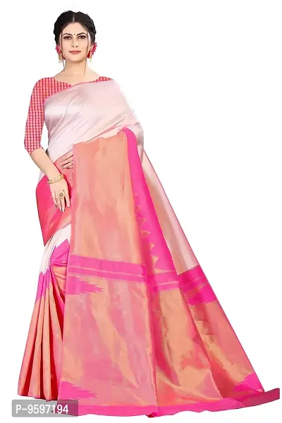 Premium Soft Silk Saree/Sari | Indian Ethnic Wear | Traditional Women's Wedding Piece Bollywood Designer-thumb0