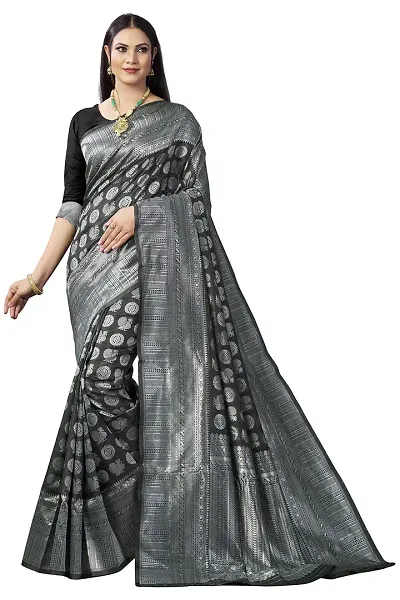 Trending: Scintillating Silver & Grey Sarees For Brides For A Fab Festive  Season! | WeddingBazaar