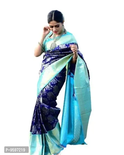 Ultra Premium Soft Silk Saree Pure | Zari Woven Saree |Indian Ethnic-thumb0