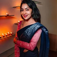 Zari Woven Kanjeevaram Silk Saree | Indian Ethnic Wear | Traditional Women's Wedding Piece Bollywood Designer (Grey)-thumb3