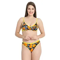 Tace Flower Print Lingerie Sets Pack of 2-thumb2