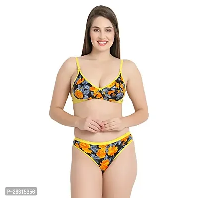 Tace Flower Print Lingerie Sets Pack of 2-thumb3