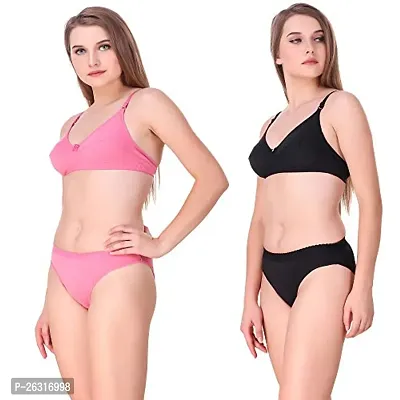 Tace Lingerie Sets Pink  Black Pack of 2-thumb2