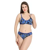 Tace Flower Print Lingerie Sets Pack of 3-thumb2