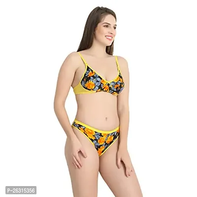 Tace Flower Print Lingerie Sets Pack of 2-thumb5